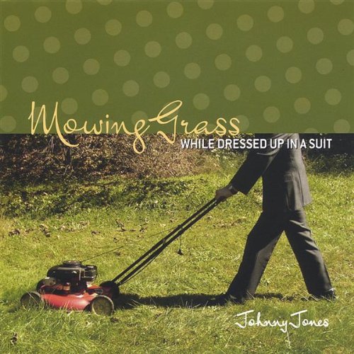 Mowing Grass While Dressed Up in a Suit